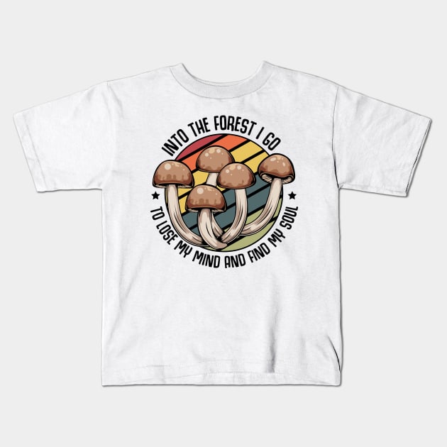 Mushroom Fungal Kids T-Shirt by Lumio Gifts